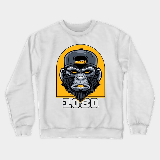 Cool Chimp Crewneck Sweatshirt by Pearsville